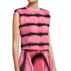 Desma Tie-Dye Tank with Shoulder Pads- NWT